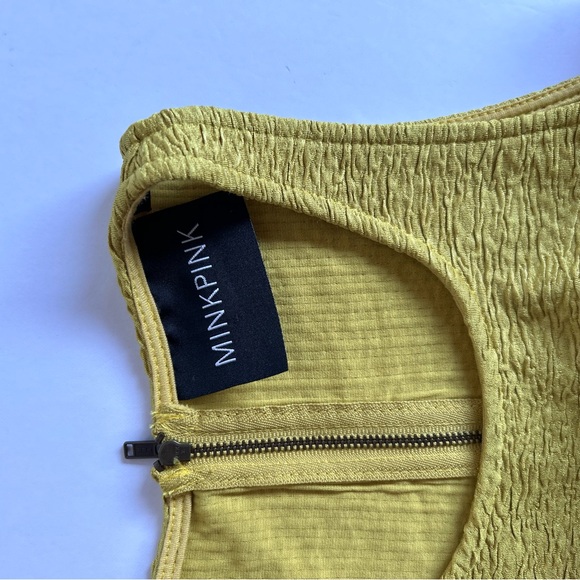 MINK PINK Revolve Mini Dress Size XS - Picture 5 of 7